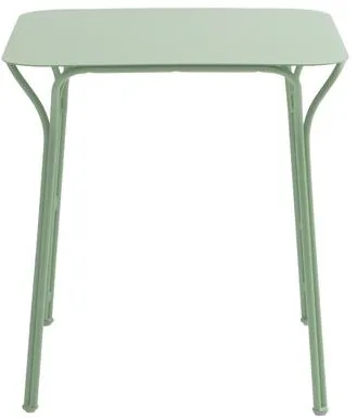 Kartell Hiray Gartentisch Quadratisch H72 Grün
