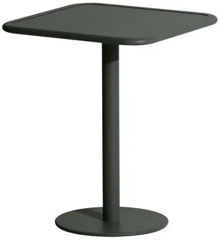 Petite Friture WEEK-END Café-Tisch Glasgrün