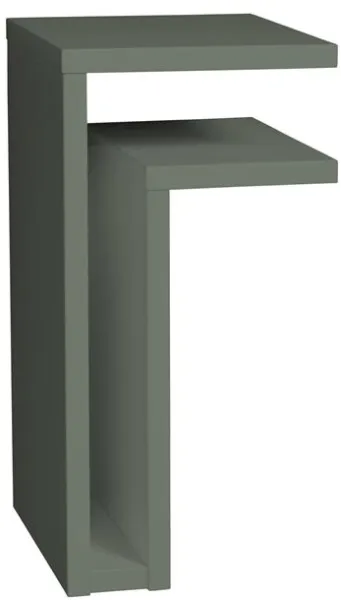 Maze F-Shelf Regal Rechts Graugrün