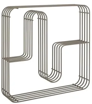 AYTM CURVA Regaldisplay Quadrat Taupe