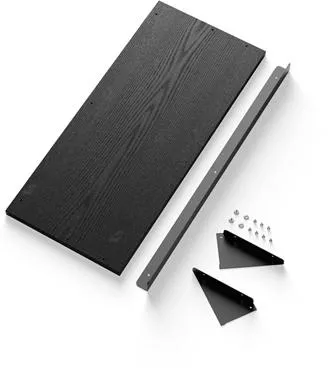 New Works Magazine Regal Set Schwarz Esche/Schwarz