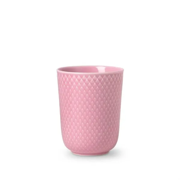 Lyngby Porzellan Rhombe Color - Becher 33 cl - Rosa