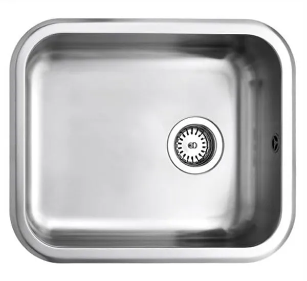 Juvel Intra juwel Küchenspüle A500 500 x 400 mm Edelstahl mit Sieb