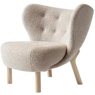 &Tradition Little Petra VB1 Sessel Karakorum 003/Gebleichte Eiche geölt