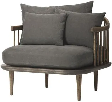 &Tradition Fly SC1 Sessel Hot Madison 093/Geräucherte Eiche