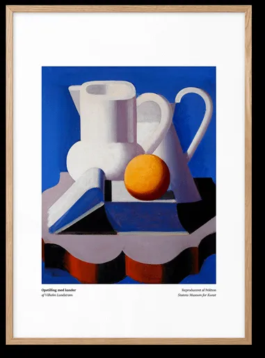 Peléton Komposition mit Kannen 70x100 Poster