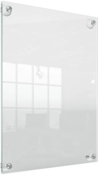 Nobo Premium Plus A3 klar Acryl Wandmontierter Plakatrahmen, beweglich