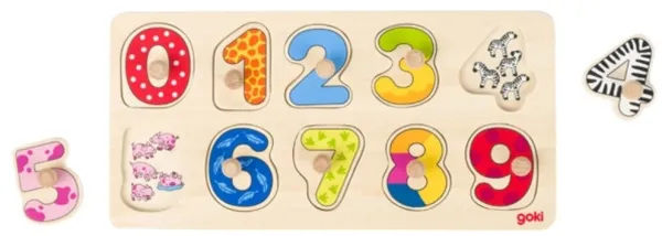 Puzzle, "Lerne zu zählen"